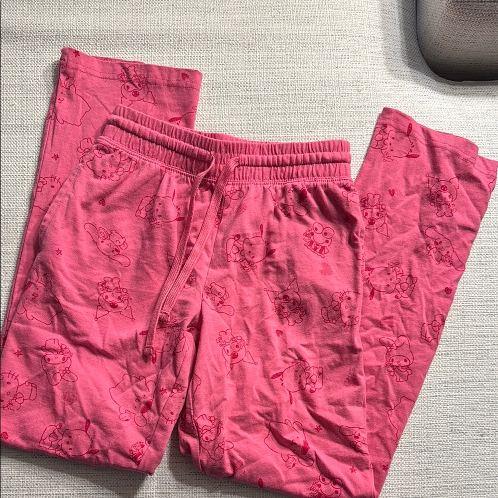 Hello Kitty Pink Pajama Pants